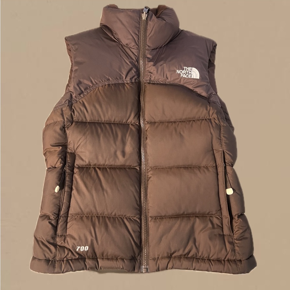 The North Face Women's 1996 Retro Nuptse 700 Chocolate Brown Puffer Vest